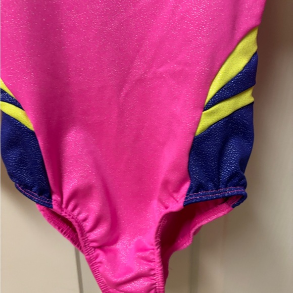 Girls gymnastics pink leotard size 4/5. Made by freestyle by Danskin - - Picture 4 of 4
